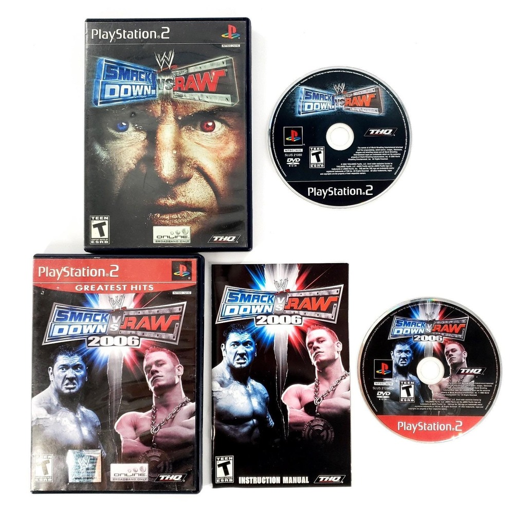 WWE SmackDown vs. Raw & WWE SmackDown vs. Raw 2006 Sony PlayStation 2